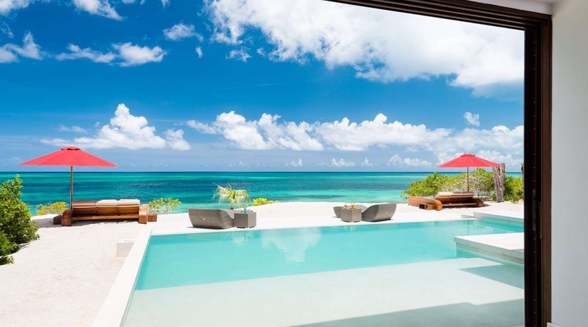The view from PL KAN, Grace Bay Turtle Cove, Turks & Caicos