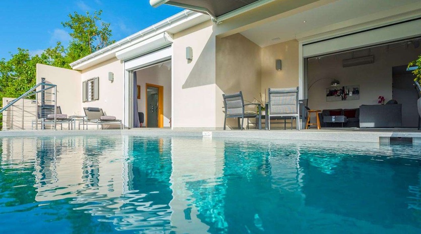 Villa Pool at WV SUA, St. Jean, St. Barthelemy