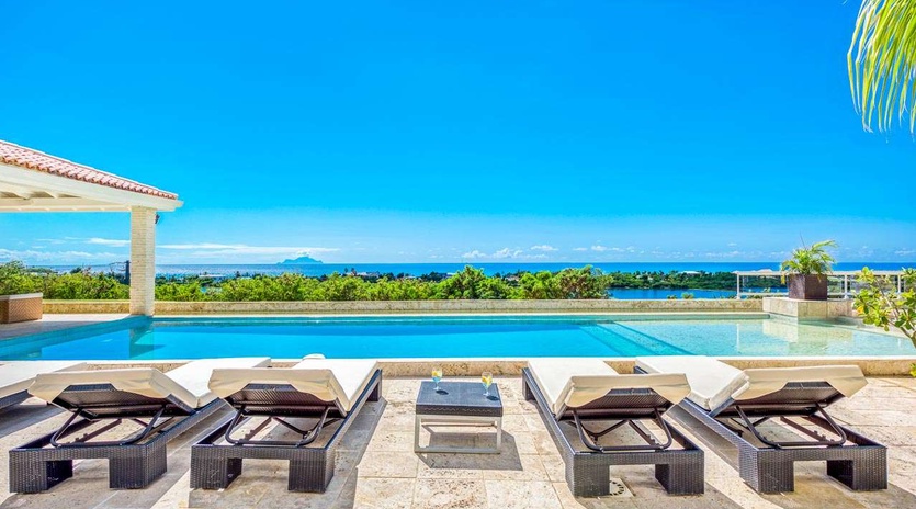 Villa Pool at SXM SUD, Hillside/Terres Basses, St. Martin