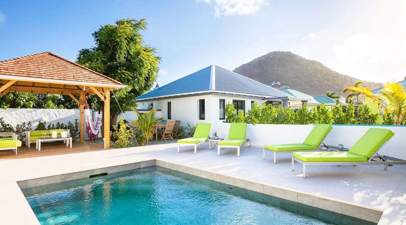 Villa Pool at WV LIL, Lorient, St. Barthelemy