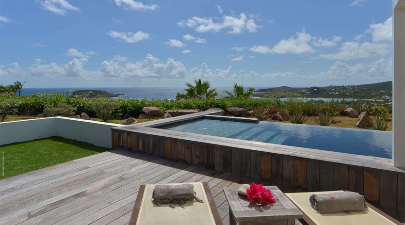 Deck at WV APN, Mont Jean, St. Barthelemy