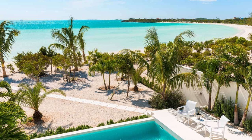 The view from TC SAR, Ocean Pt/Taylors, Turks & Caicos