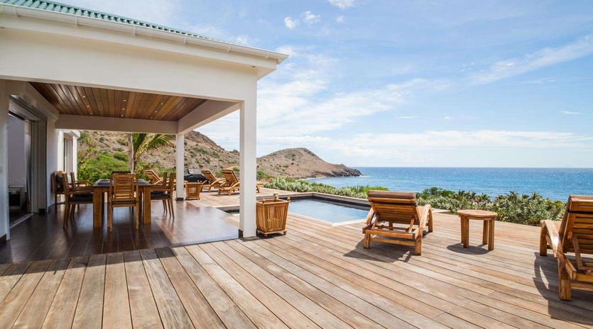 Exterior of WV ATO, Toiny, St. Barthelemy