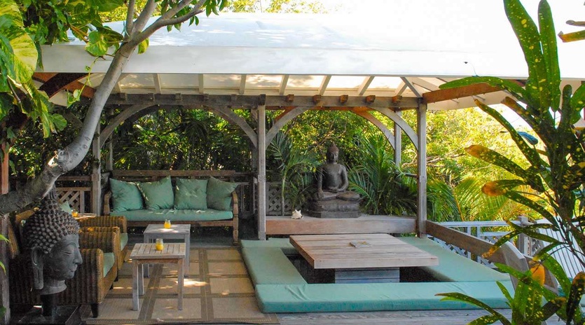 Terrace at WV KDY, Marigot, St. Barthelemy