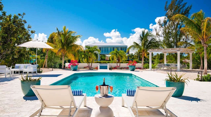 Villa Pool at TC SGR, Leeward, Turks & Caicos