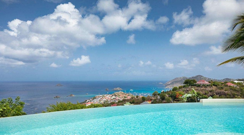 Villa Pool at WV BSN, Lurin, St. Barthelemy