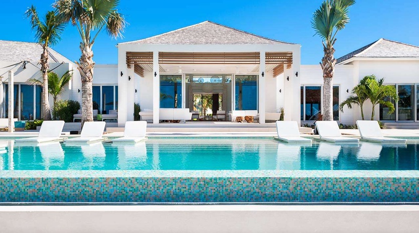 Villa Pool at PL SEN, Grace Bay/Leeward, Turks & Caicos