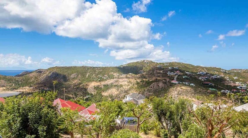 The view from WV BBA, St. Jean, St. Barthelemy