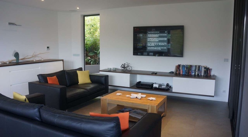 Living Room at WV CLR, Lorient, St. Barthelemy