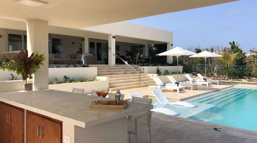 Terrace at AXA RRO, Blowing Point, Anguilla