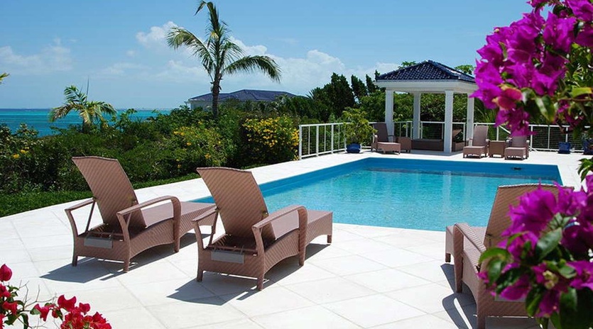 Villa Pool at TC WS, Blue Mountain, Turks & Caicos