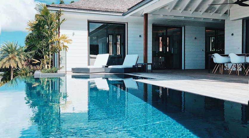 Villa Pool at WV JSA, Lurin, St. Barthelemy