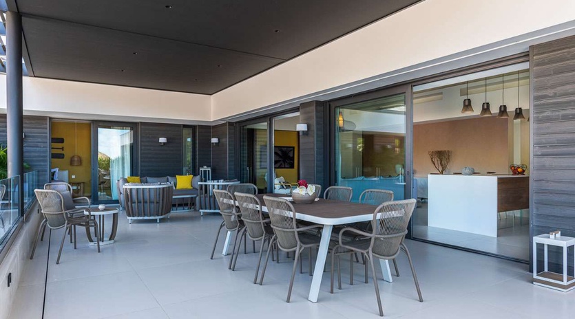Terrace at WV PTG, Gustavia, St. Barthelemy