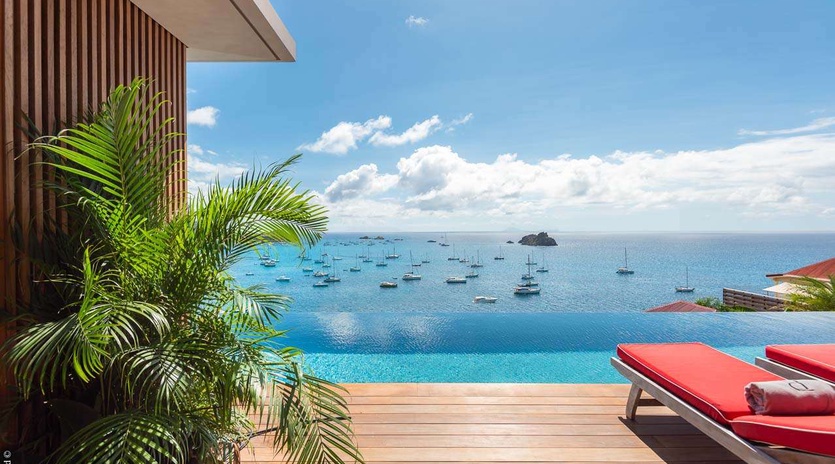 Deck at WV BCA, Corossol, St. Barthelemy