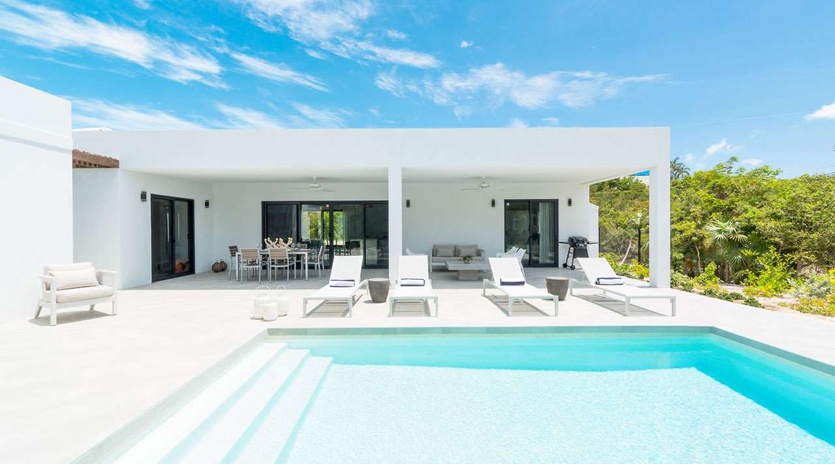 Villa Pool at TC TRA, Grace Bay Turtle Cove, Turks & Caicos