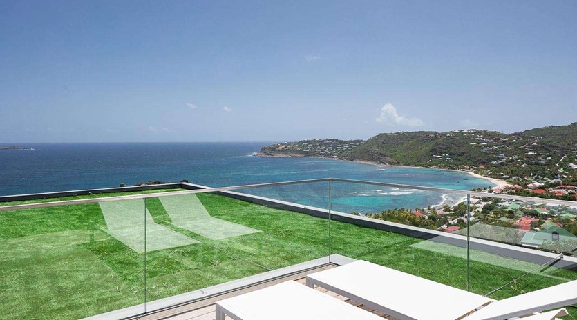 The view from WV FEL, Lorient, St. Barthelemy