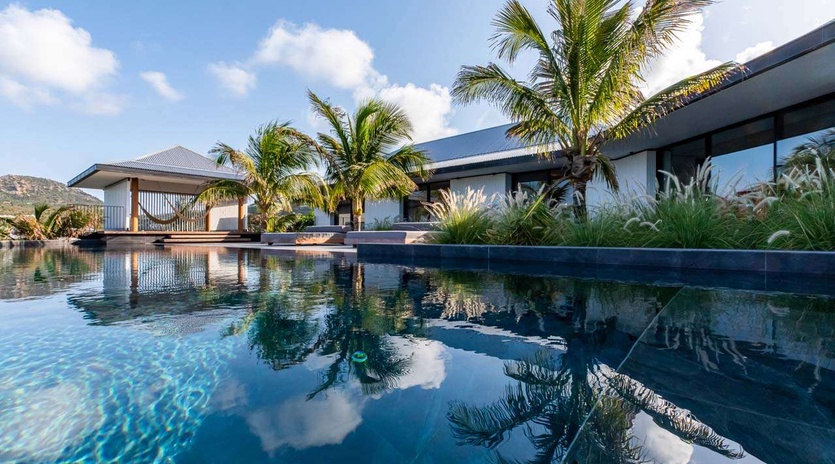 Villa Pool at WV VIP, Pointe Milou, St. Barthelemy