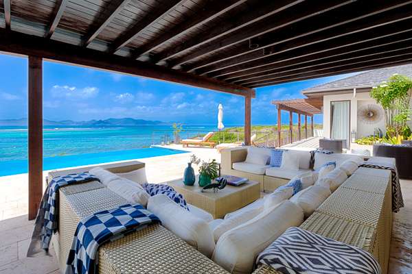 Veranda at AXA KAM1, Little Harbour, Anguilla
