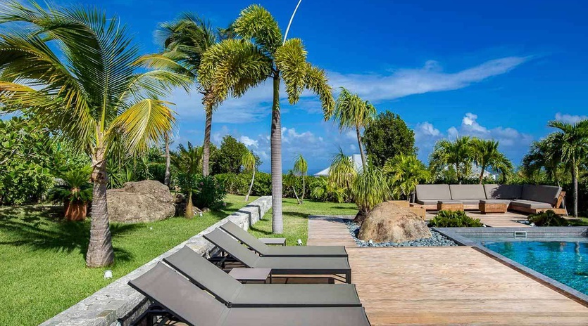 Villa Pool at WV PAJ, Lurin, St. Barthelemy