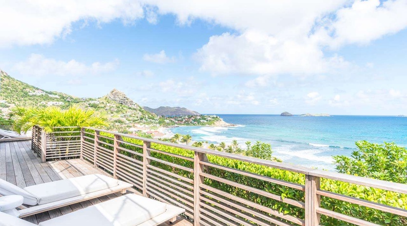 The view from WV FLY, Anse des Cayes, St. Barthelemy