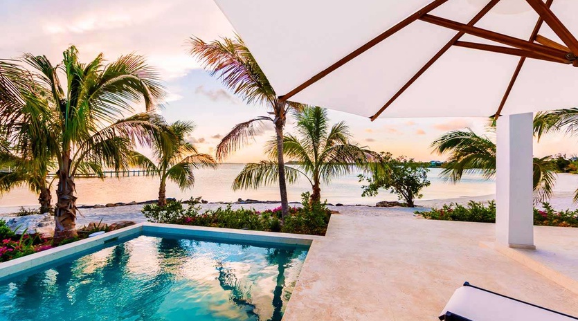 Villa Pool at TC POS, Sapodilla Bay, Turks & Caicos