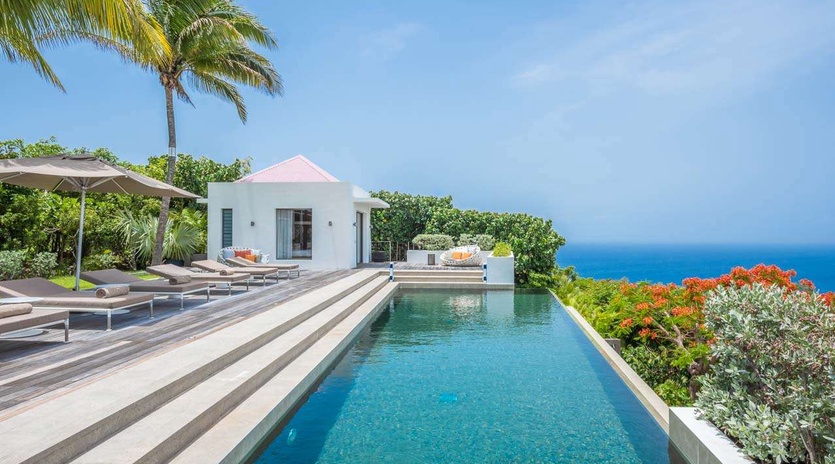 Villa Pool at WV GEM, Gouverneur, St. Barthelemy