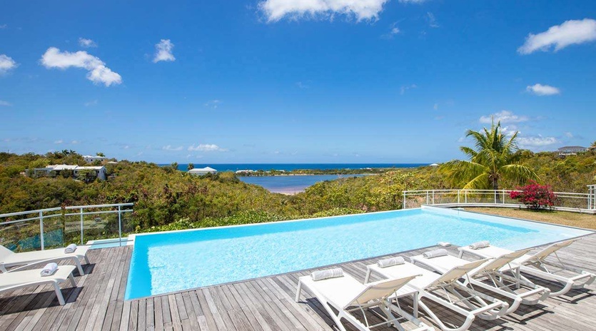 Villa Pool at SXM NOL, Hillside/Terres Basses, St. Martin