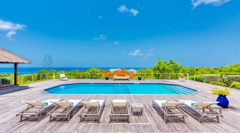 Villa Pool at SXM LOT, Hillside/Terres Basses, St. Martin