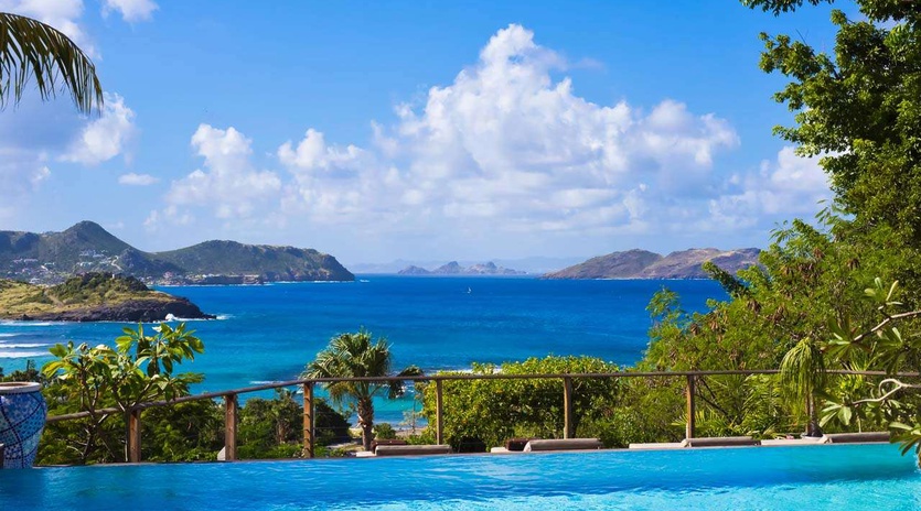 The view from WV EKA, Camaruche, St. Barthelemy