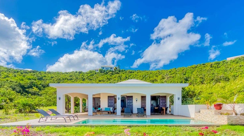 Villa Pool at SXM CAP, Beach Side/Baie Rouge, St. Martin