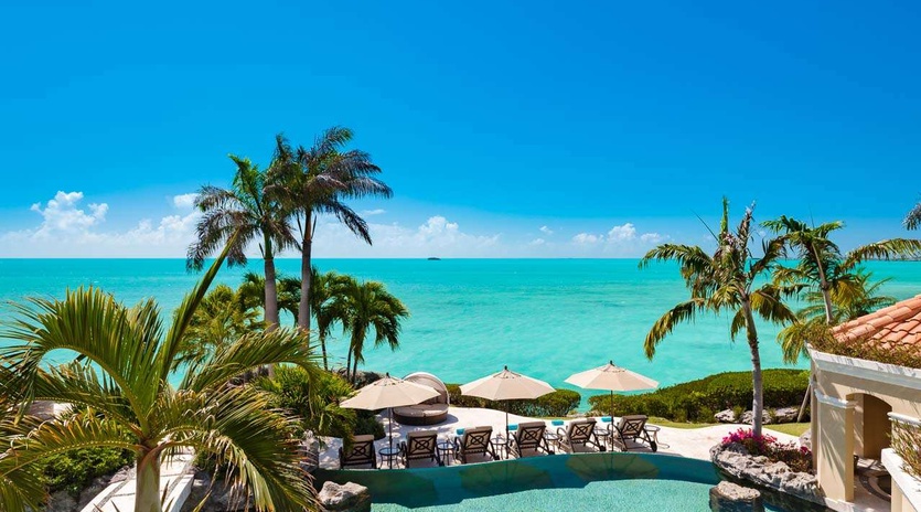 The view from IE EMC, Silly Creek/Taylors, Turks & Caicos