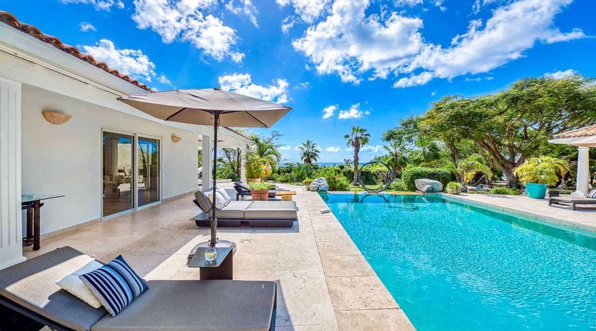 Villa Pool at PIE LAP, Hillside/Terres Basses, St. Martin