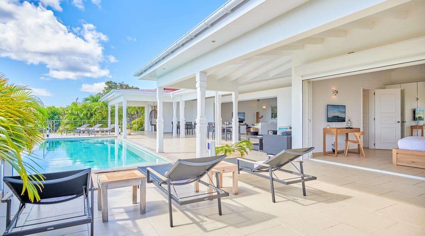 Villa Pool at WV ANK, Colombier, St. Barthelemy