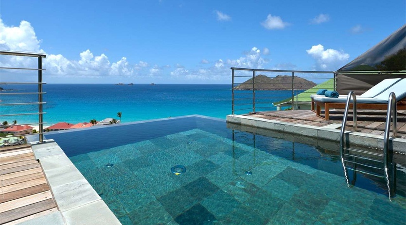 Villa Pool at WV FLA, Flamands, St. Barthelemy