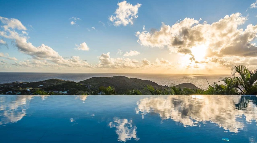 Villa Pool at WV RSD, Vitet, St. Barthelemy