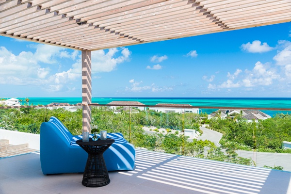 Terrace at TC BEO4, Babalua Beach, Turks & Caicos
