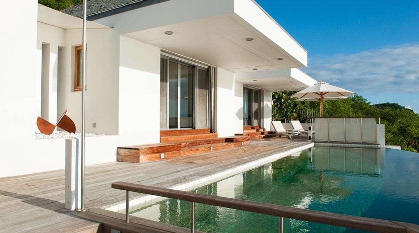 Exterior of WV LAM, Gustavia, St. Barthelemy