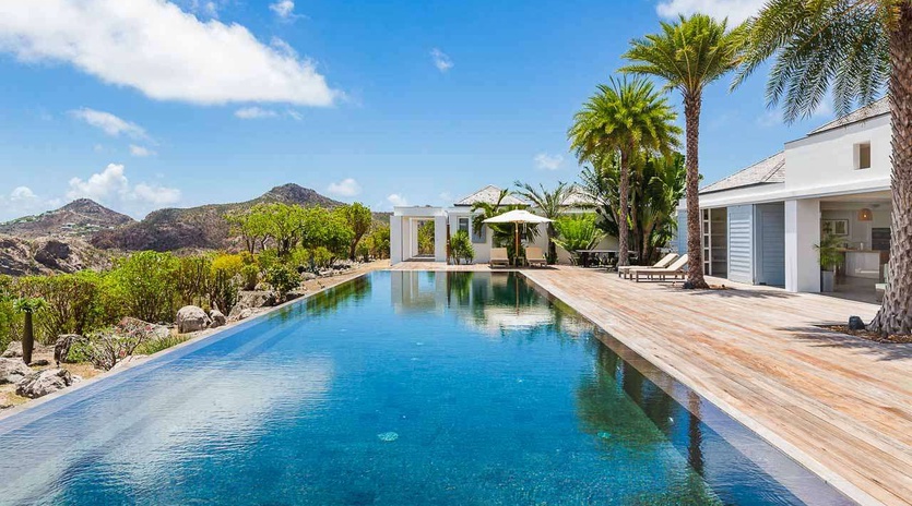 Villa Pool at WV ECO, Gouverneur, St. Barthelemy