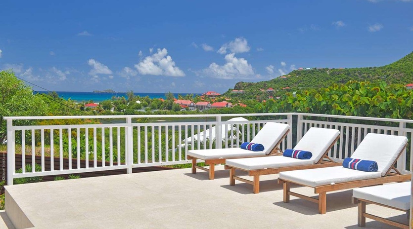The view from WV KRL, St. Jean, St. Barthelemy