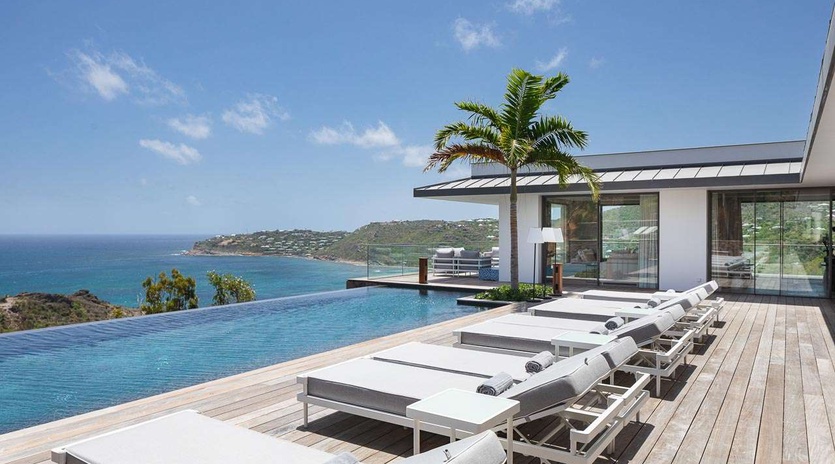 Villa Pool at WV FEL, Lorient, St. Barthelemy