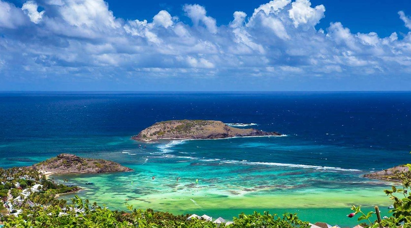 The view from WV ABB, Vitet, St. Barthelemy