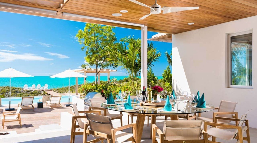 Terrace at IE HES, Silly Creek/Taylors, Turks & Caicos