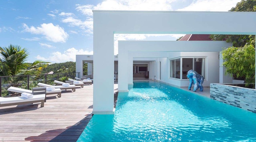Villa Pool at WV ECL, Camaruche, St. Barthelemy