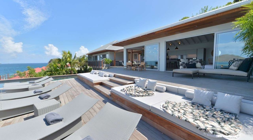 Terrace at WV ABR, Anse des Cayes, St. Barthelemy
