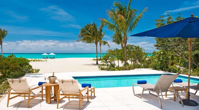Villa Pool at PL BHH, Grace Bay/Leeward, Turks & Caicos