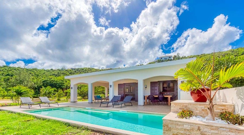 Villa Pool at SXM CAP, Beach Side/Baie Rouge, St. Martin