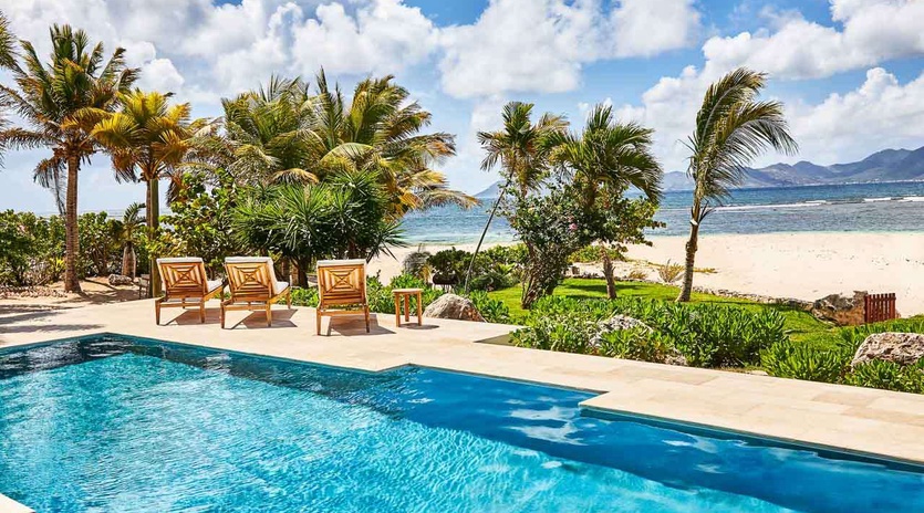 Villa Pool at AXA BES, Blowing Point, Anguilla