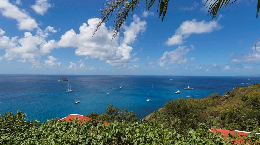 The view from WV GDF, Colombier, St. Barthelemy