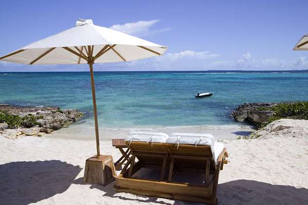 Beach at AXA KAM2, Little Harbour, Anguilla