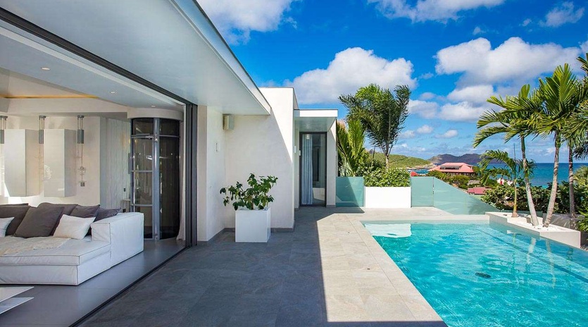 Villa Pool at WV SAX, St. Jean, St. Barthelemy